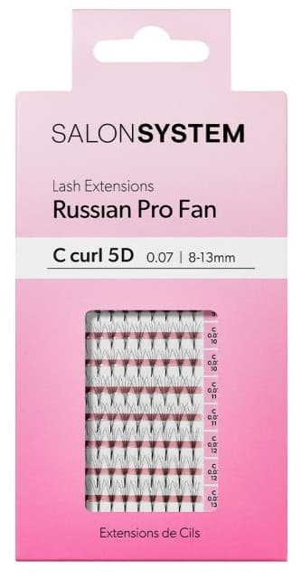 Salon System - Russian Pro Fan - C-Curl 5D 8-13mm