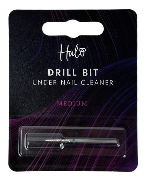 HALO E-FILE PRO - Drill Bit - Under Nail Cleaner Bit Medium Drill Bit