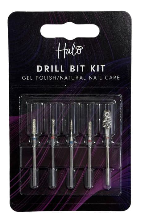 HALO E-FILE PRO - Drill Bit - Gel Polish/Natural Nail Care Drill Bit Kit 