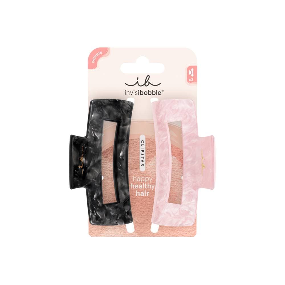 Invisibobble - CLIPS & CLAWS - CLIPSTAR Eclipse Glossy Large (x2)