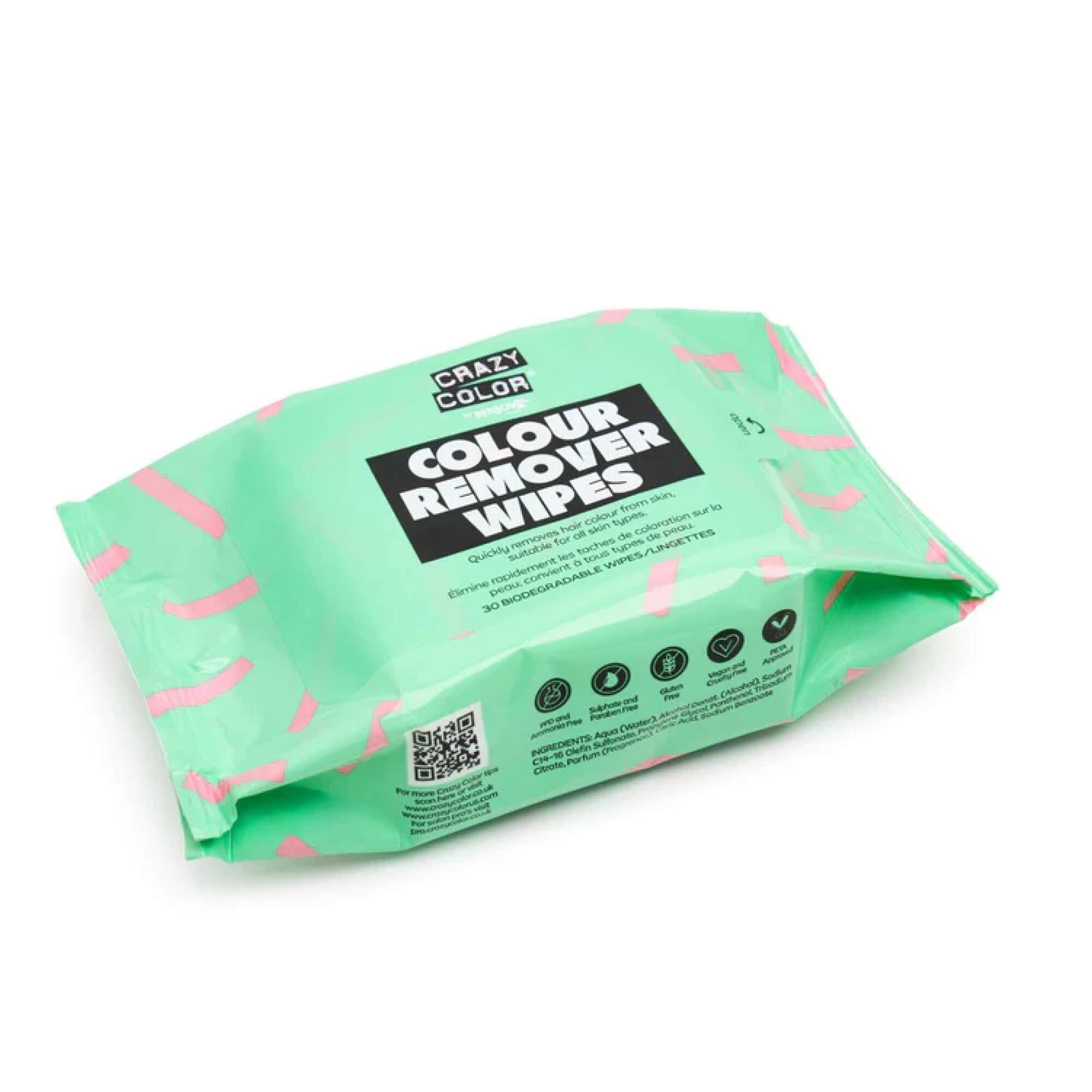 Crazy Color - Color Remover - Wipes (x30)