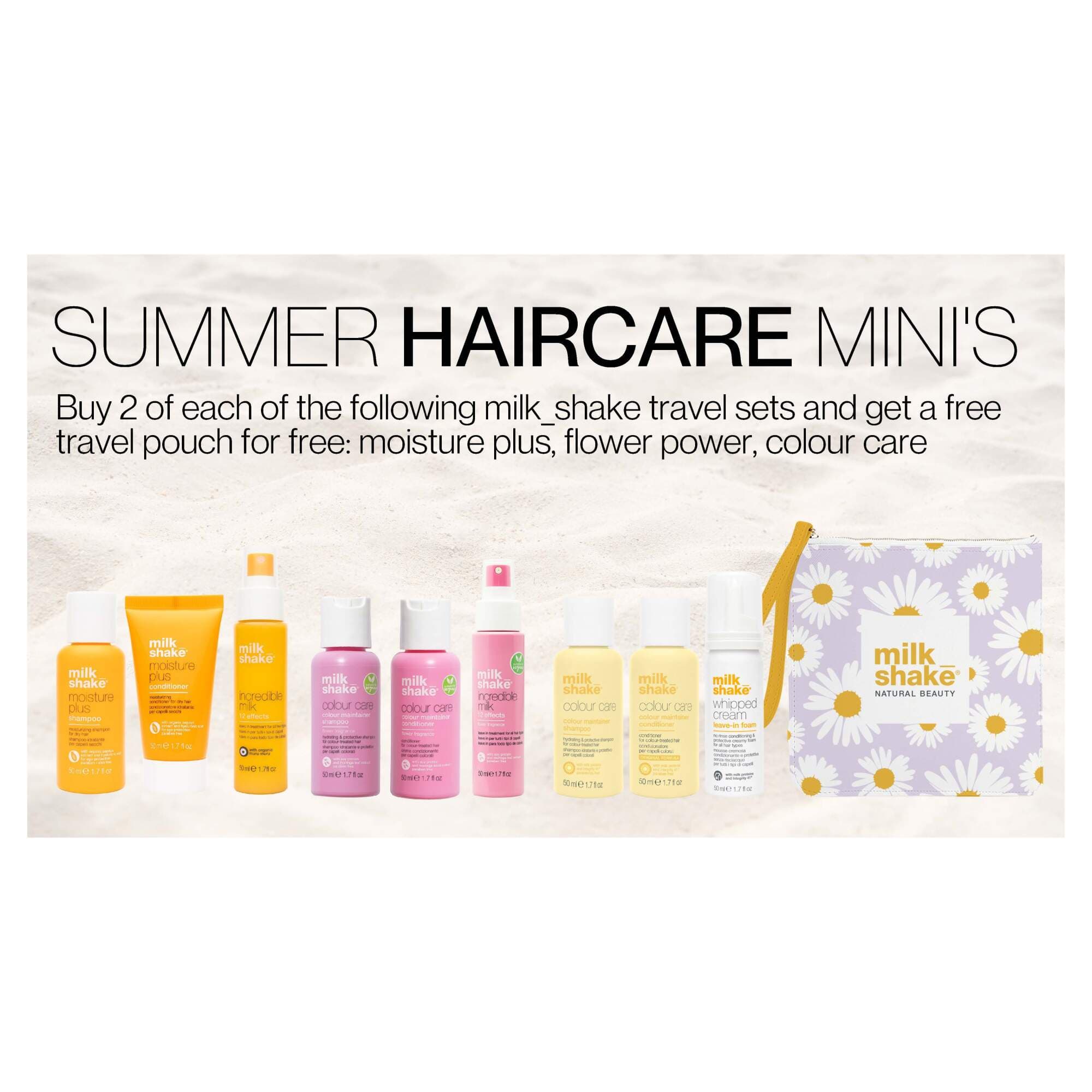 Milk Shake -- PROMO - Summer Travel Essentials (Haircare)