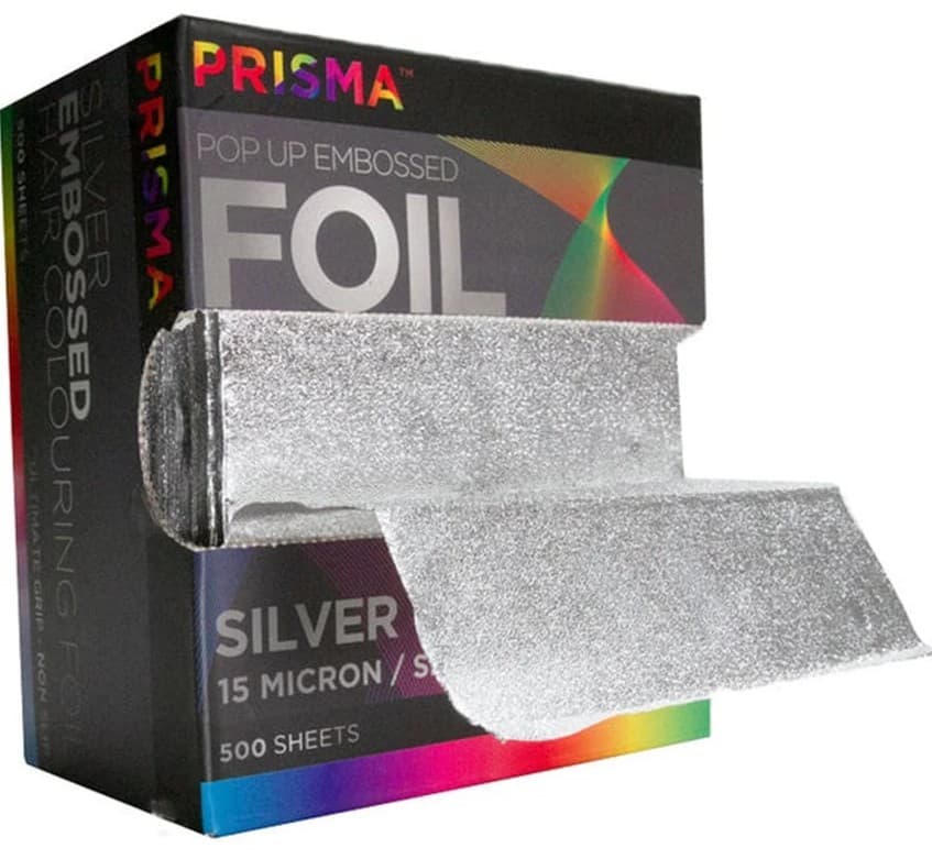 PRISMA - FOIL - POPUP - Embossed Foil - Silver - 120mm x 273mm (500pcs)