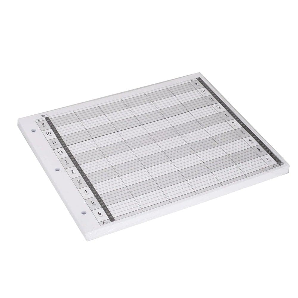 AGENDA - LOOSE LEAF REFILL PAGES - 6 Assistant (3 Holes)