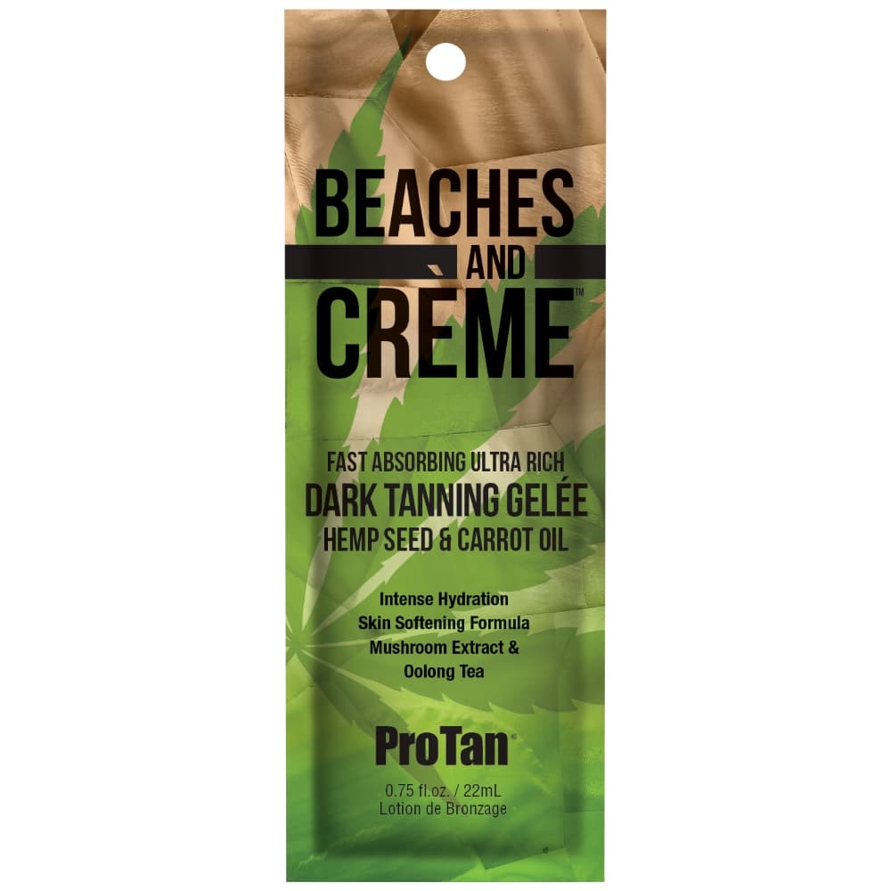 Pro Tan - Beaches & Creme - Sachets - Dark Tanning Gelee