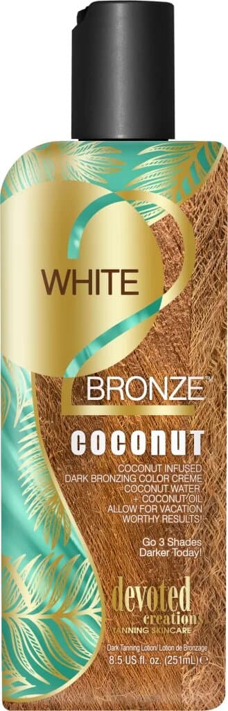 Devoted Creations - Soho - Bottle - White 2 Bronze Coconut