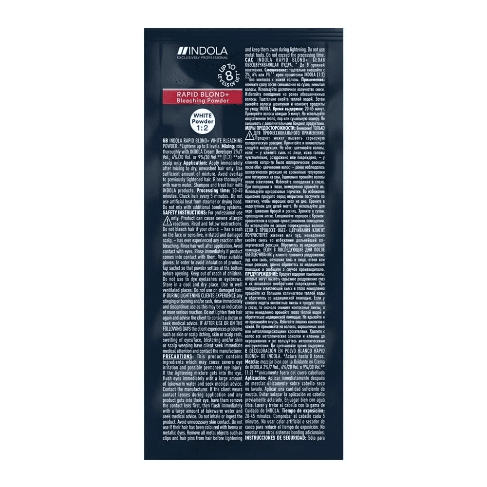 INDOLA - BLEACH - Rapid Dust Free White Bleach - 30g 