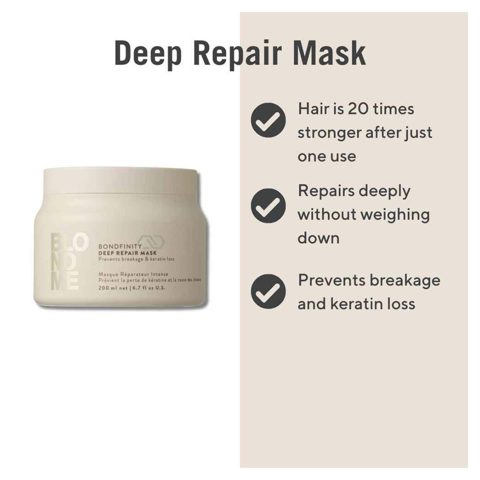 BLONDME - CARE - Bondfinity Deep Repair Mask - 200ml - Image 3