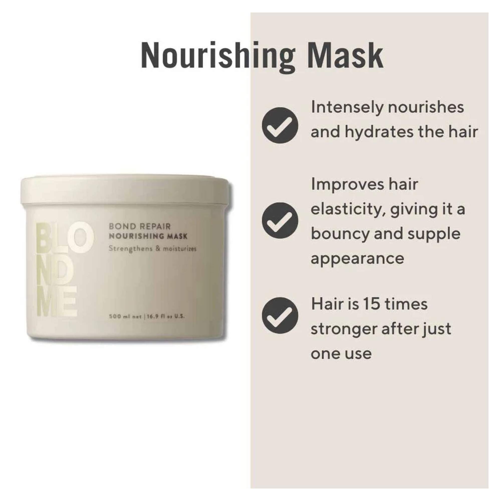 BLONDME - CARE - Bond Repair Nourishing Mask - 500ml - Image 2
