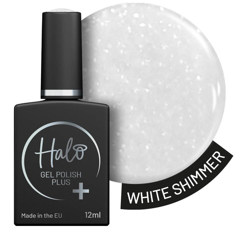 HALO GEL POLISH PLUS - White Shimmer