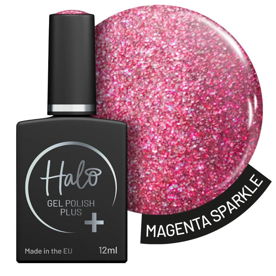 HALO GEL POLISH PLUS - Magenta Sparkle