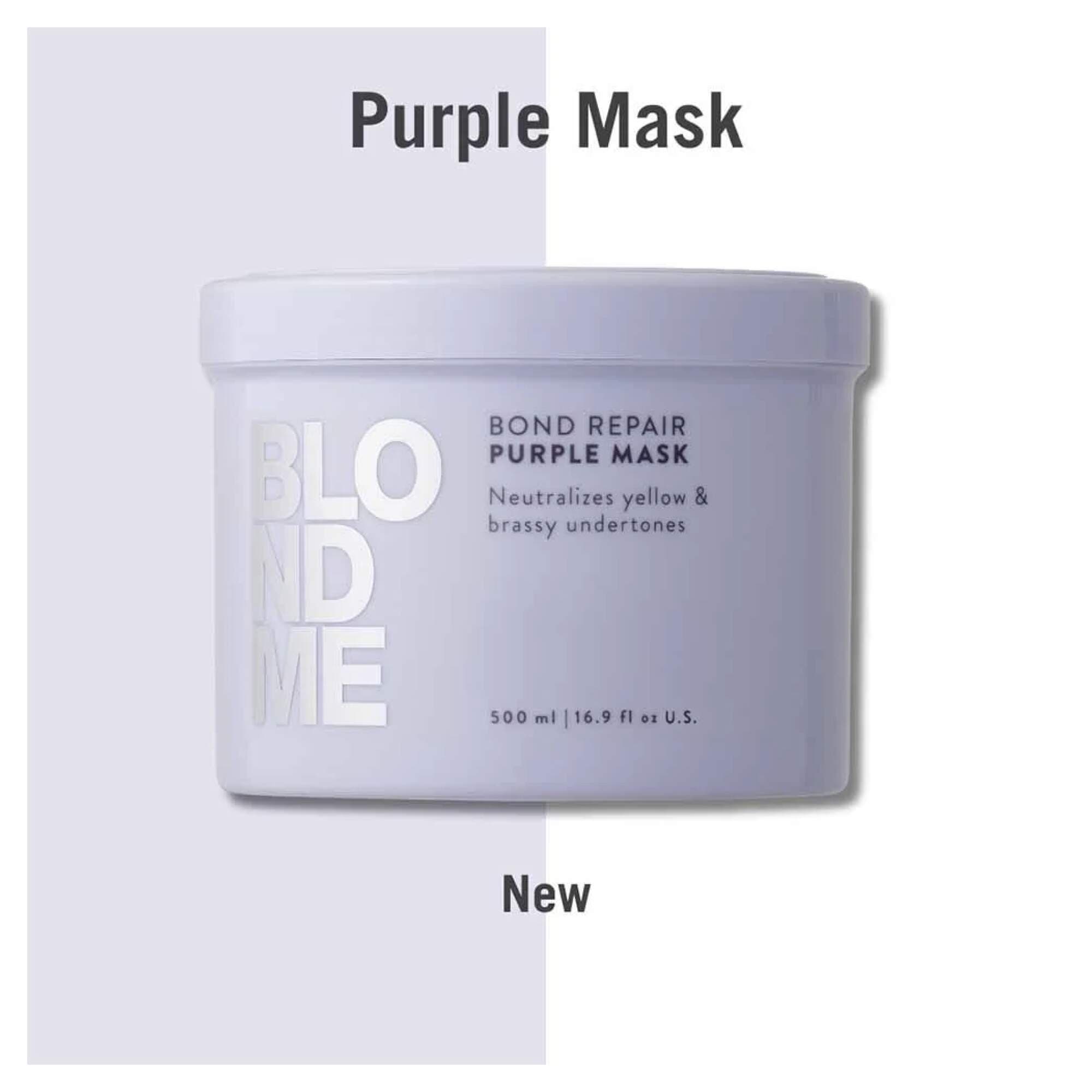 BLONDME - CARE - Bond Repair Purple Mask - 500ml - Image 2