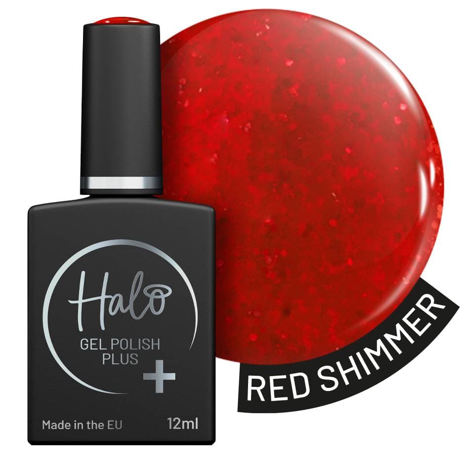 HALO GEL POLISH PLUS - Red Shimmer