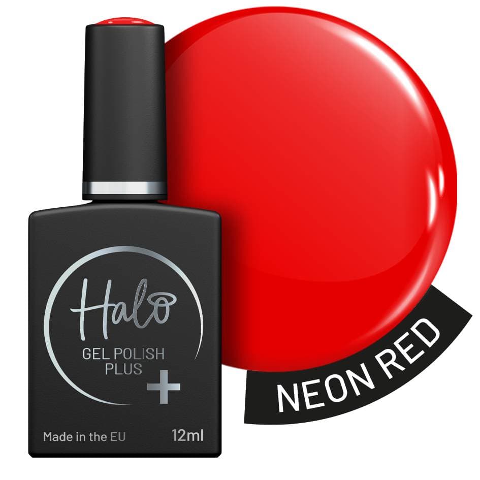 HALO GEL POLISH PLUS - Neon Red