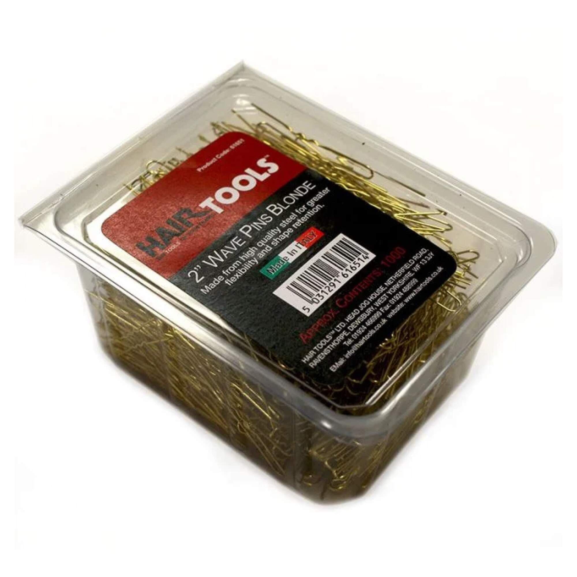 HAIR TOOLS - Pins & Grips - Wave Pins - 2.5" Blonde 1000pk