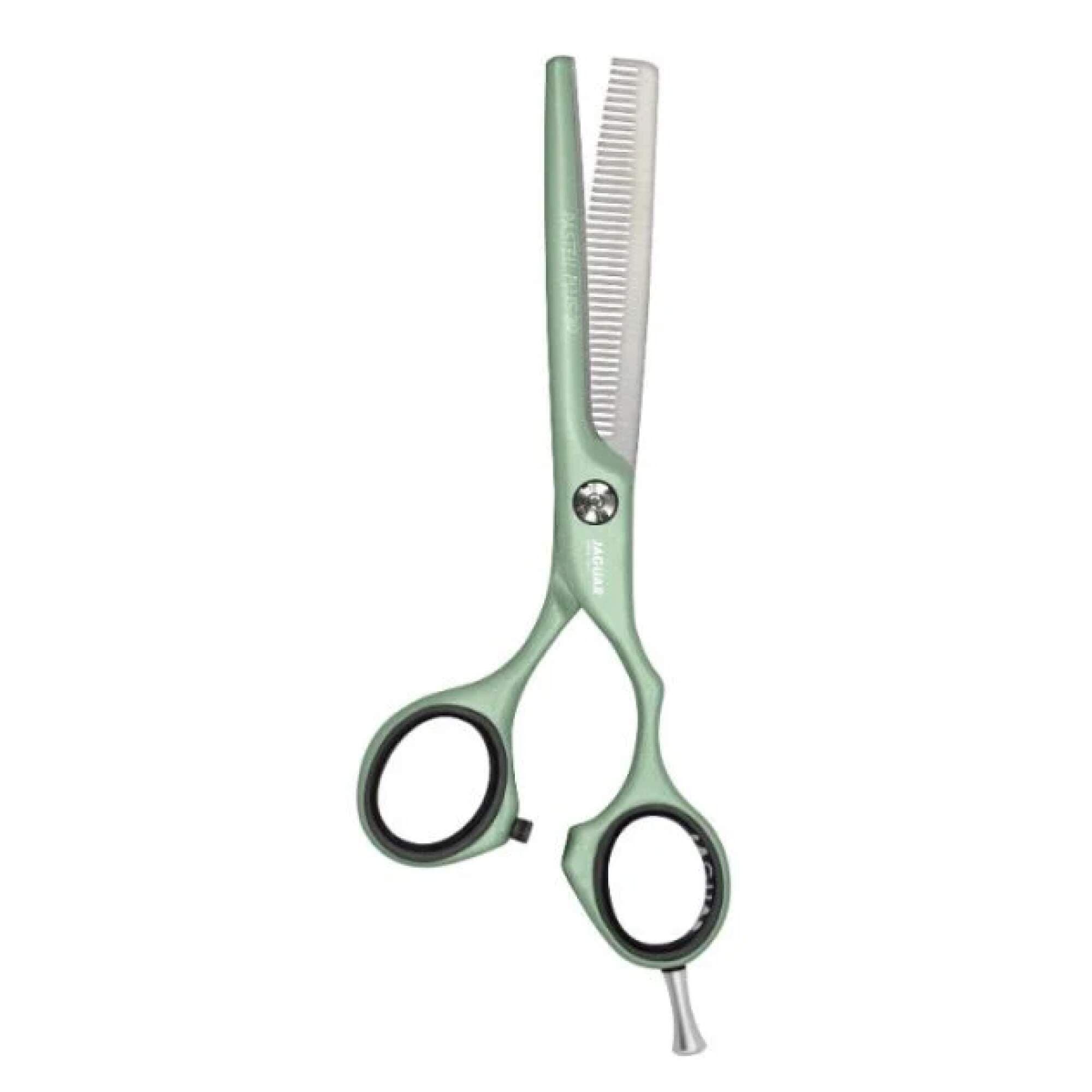 JAGUAR SCISSORS - WHITE LINE - Pastell Plus Crane 5.5" Thinner Matcha