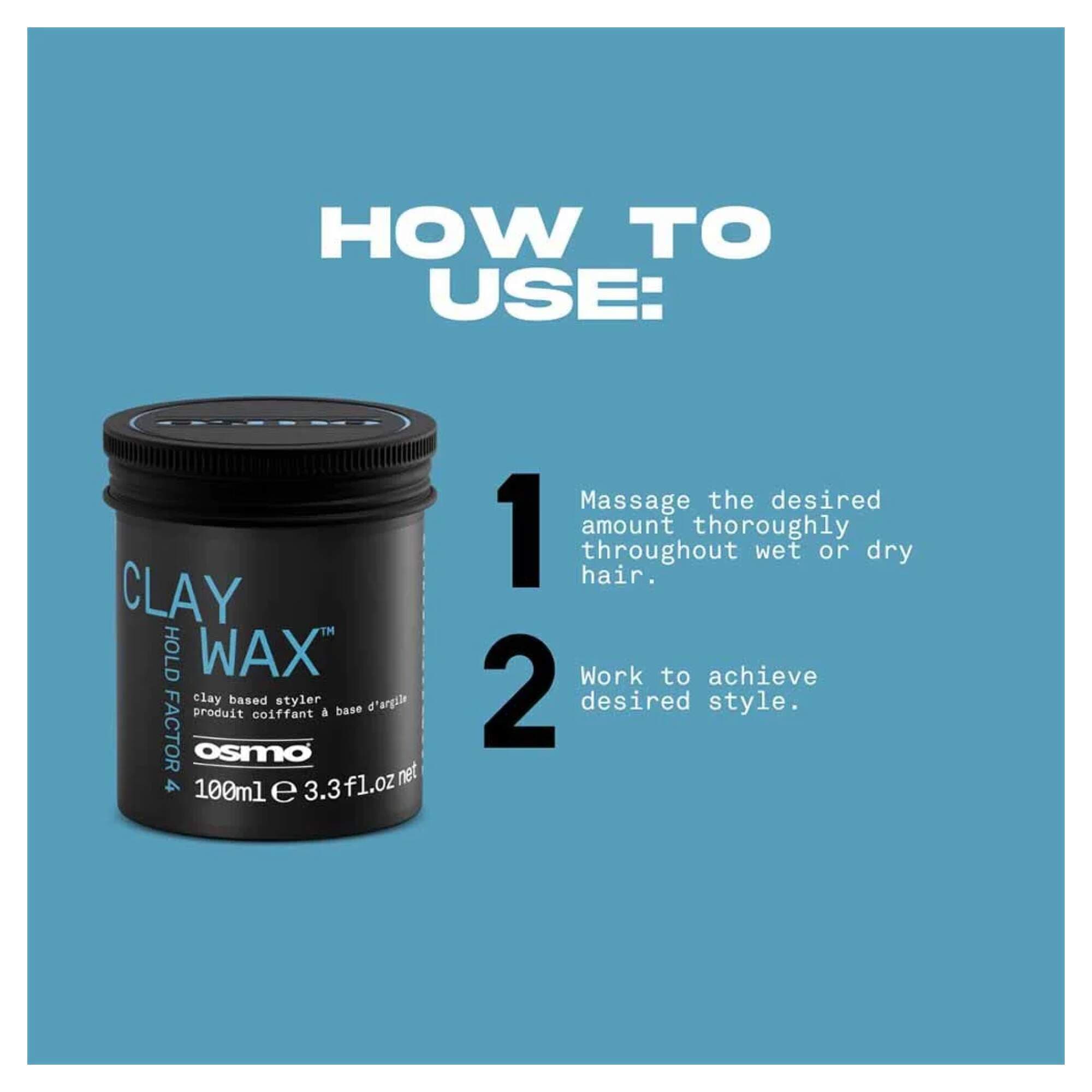 OSMO - Style & Finish - Clay Wax - 100ml - Image 3