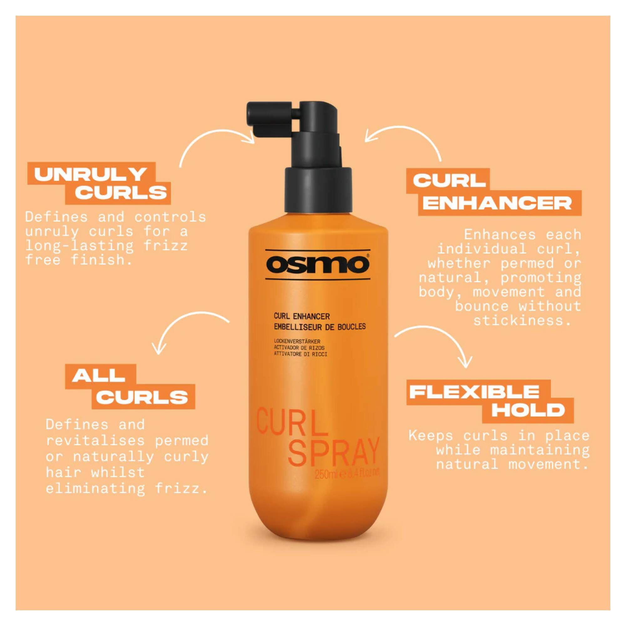 NEW OSMO - Style & Finish - Curl Spray - Image 2