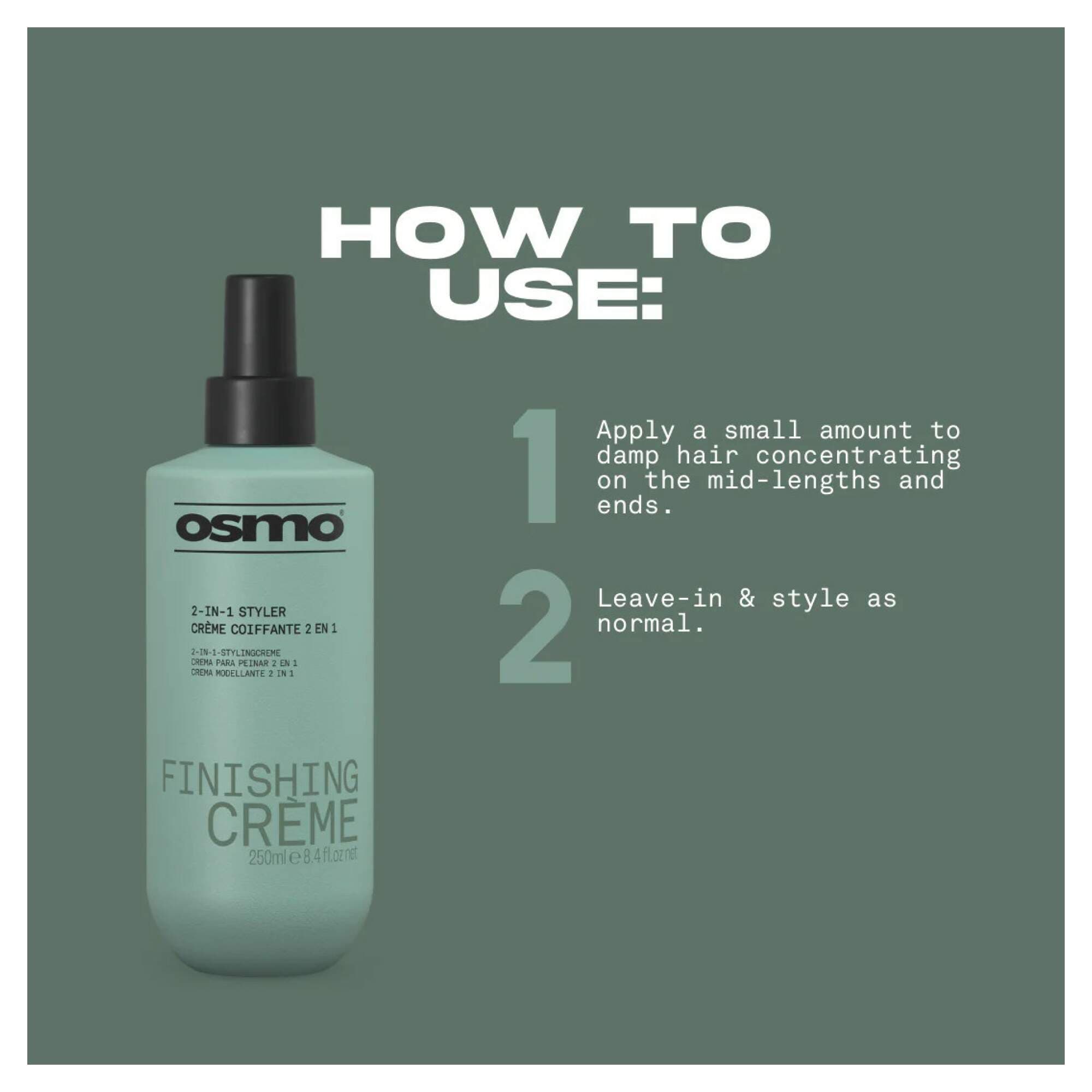 NEW OSMO - Style & Finish - Finishing Creme - Image 2