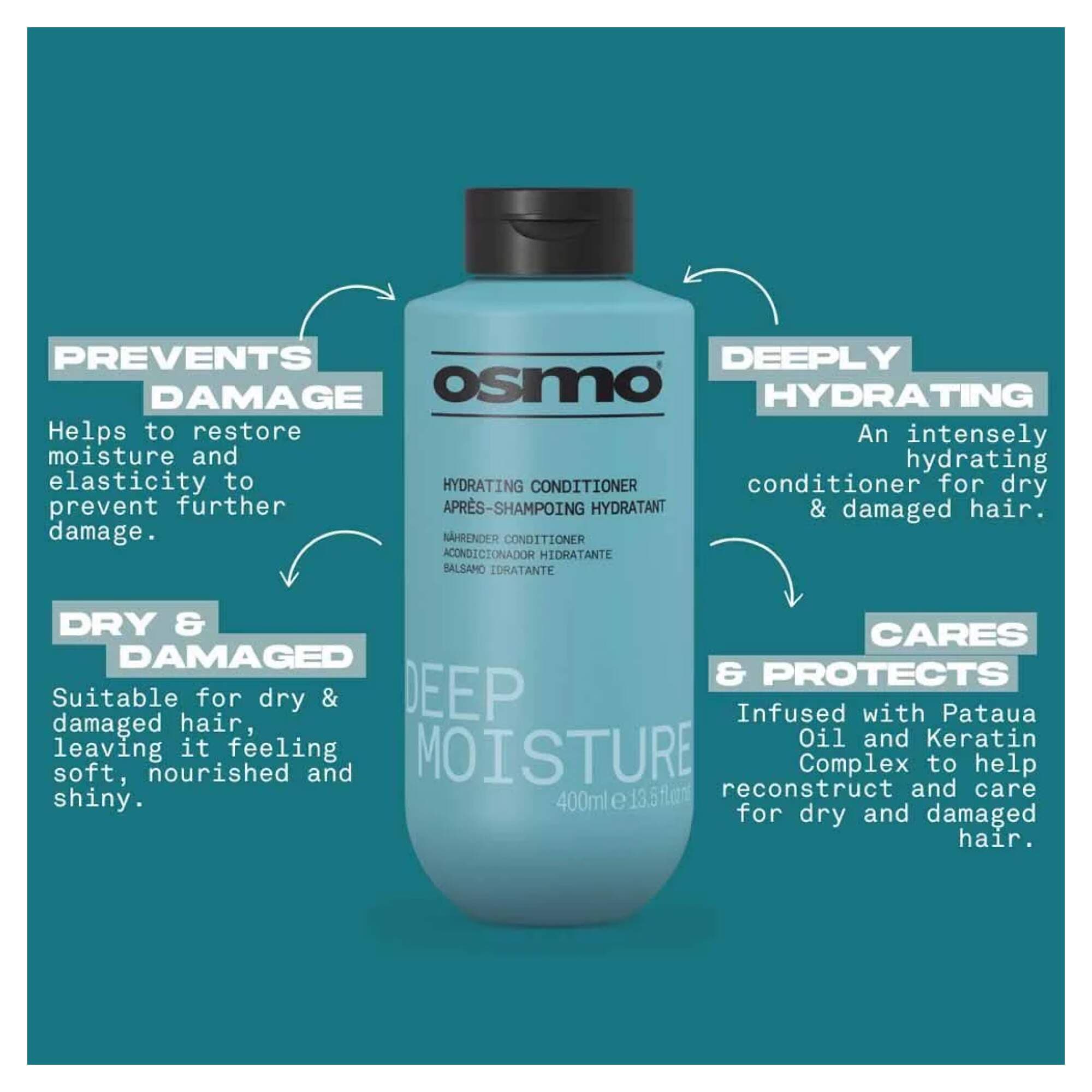 NEW OSMO - Deep Moisture - Conditioner - 400ml - Image 2