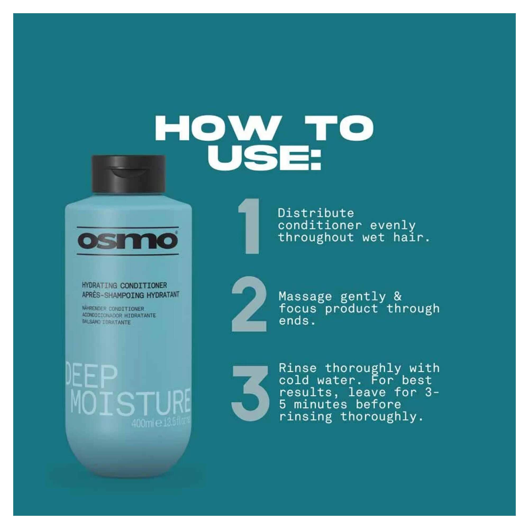 NEW OSMO - Deep Moisture - Conditioner - 400ml - Image 3
