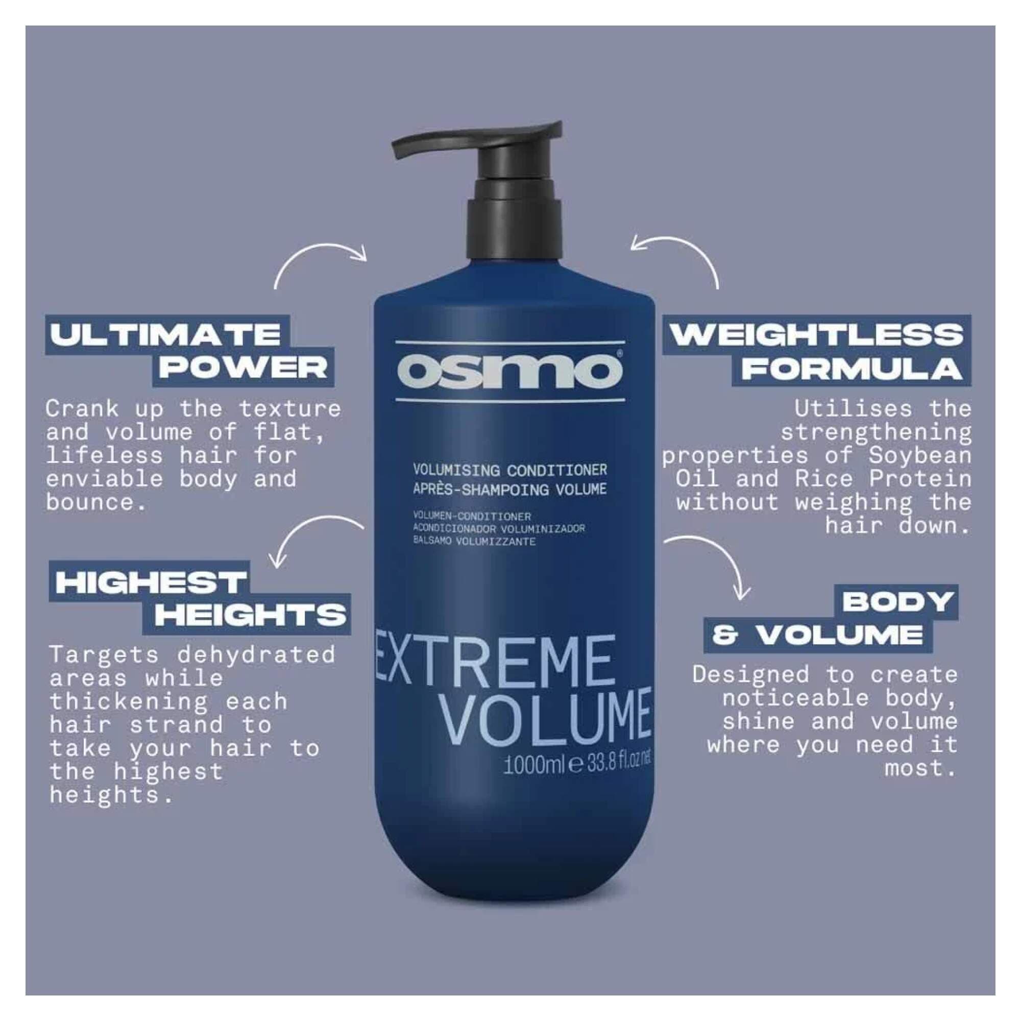 NEW OSMO - Extreme Volume - Conditioner - 1000ml - Image 2