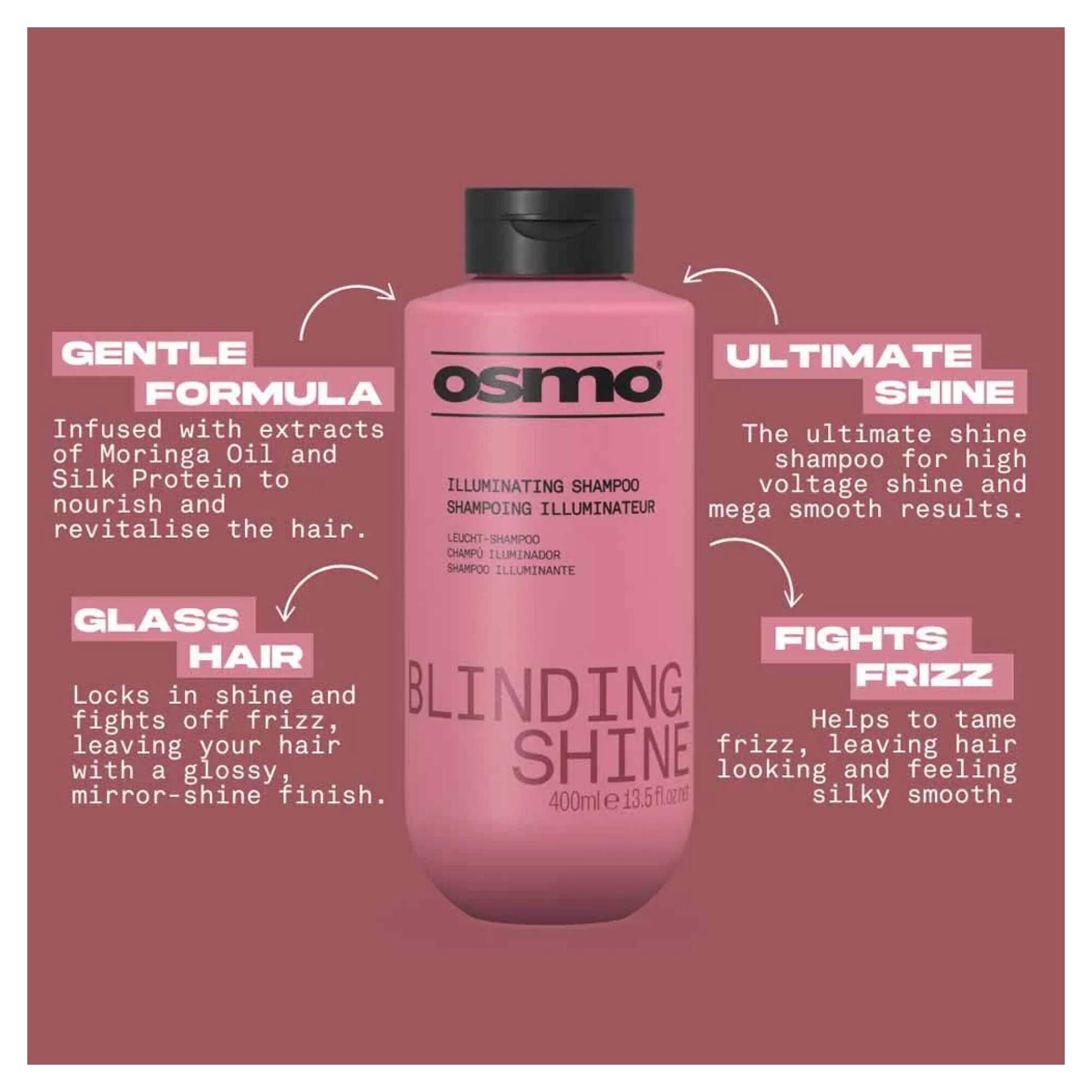 NEW OSMO - Blinding Shine - Shampoo - 400ml - Image 2
