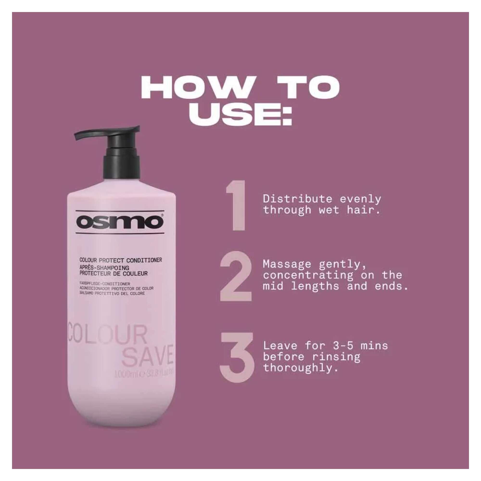 NEW OSMO - Colour Save - Conditioner - 1000ml - Image 3