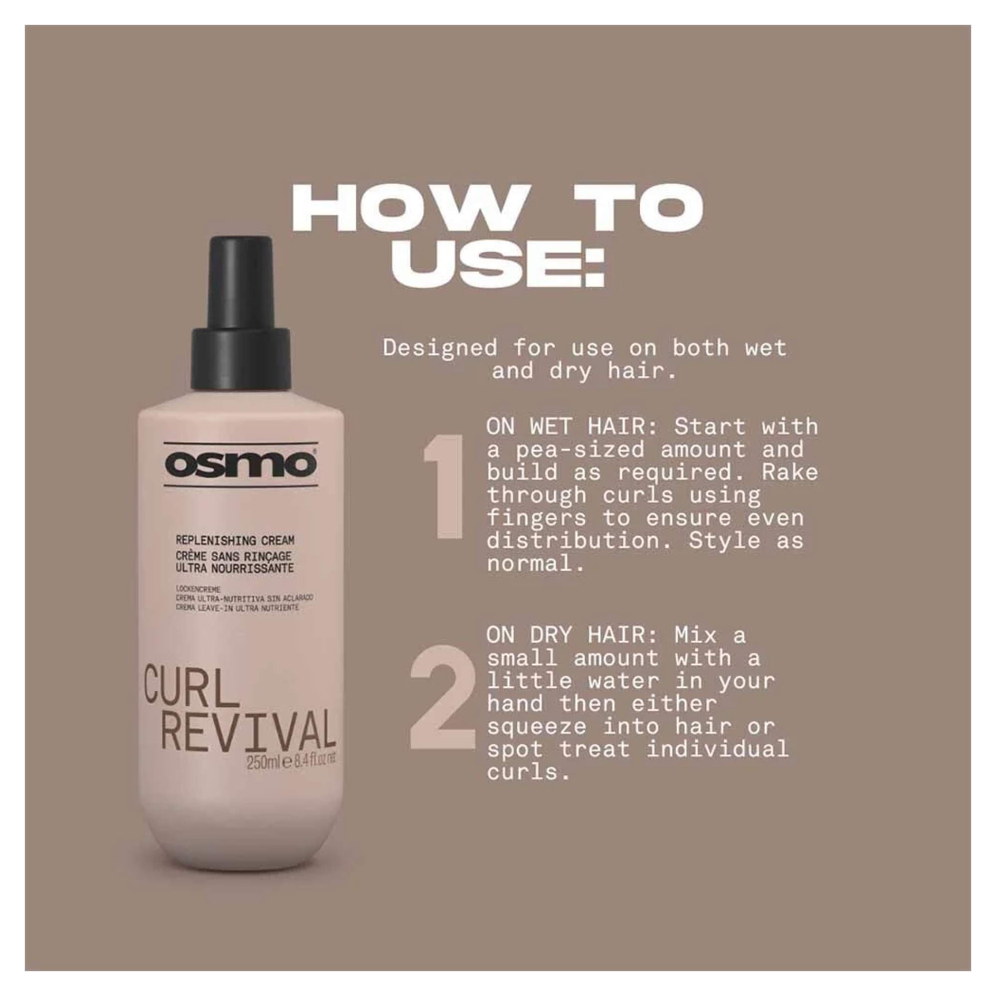 NEW OSMO - Curl Revival - Replenishing Cream - Image 3