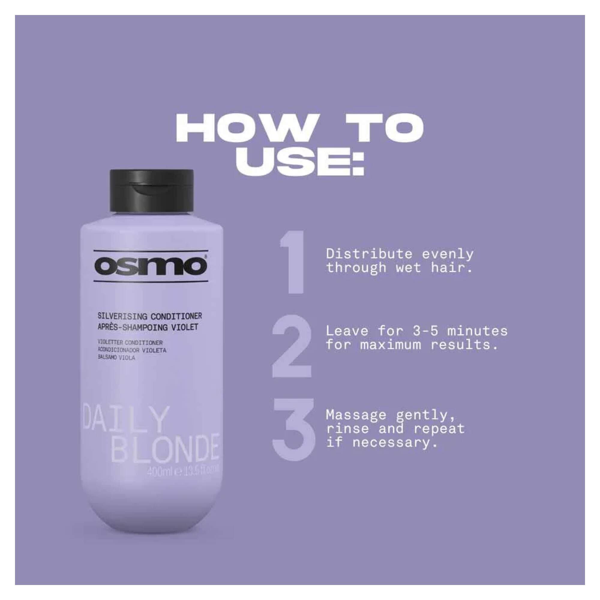 NEW OSMO - Daily Blonde - Conditioner - 400ml - Image 3