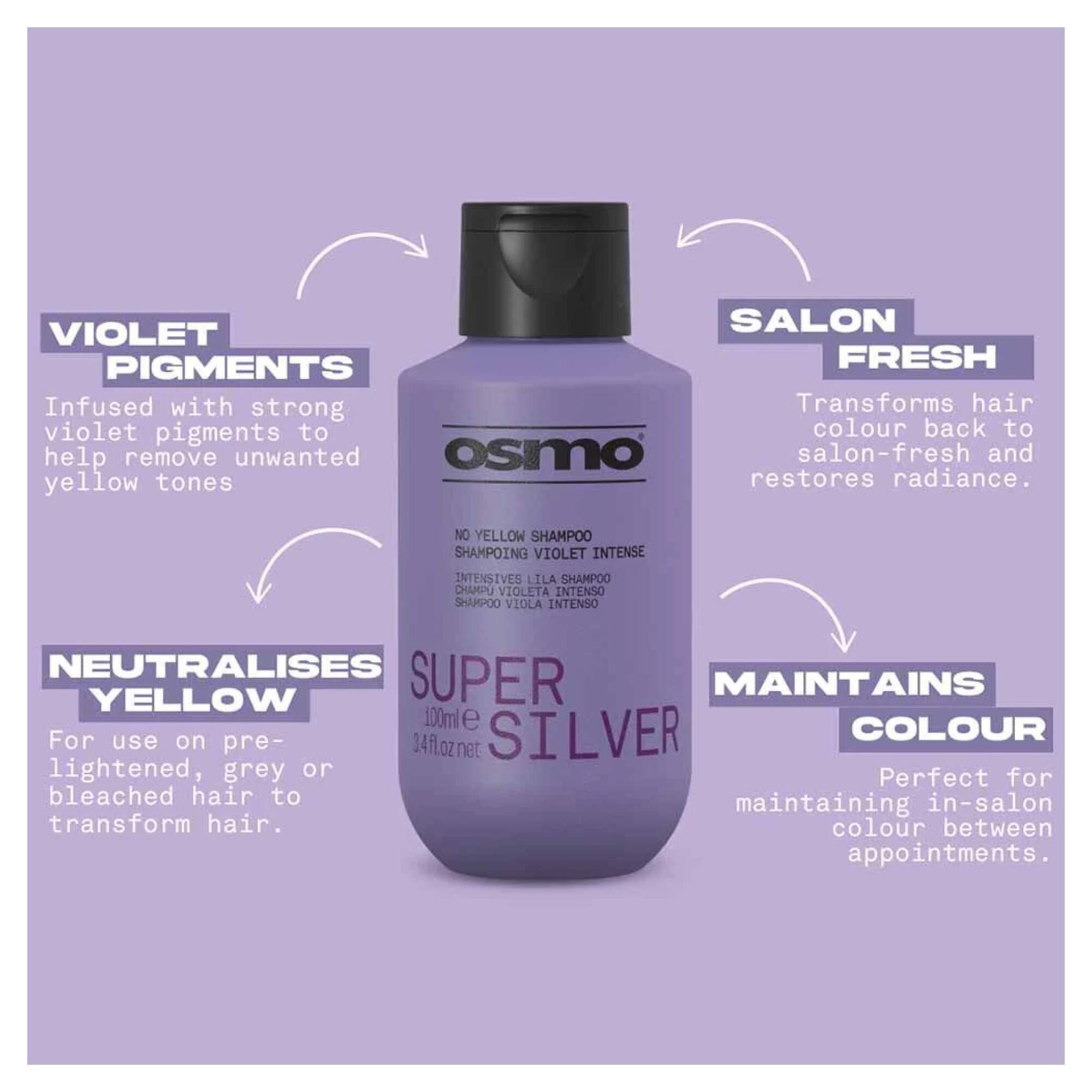 NEW OSMO - Super Silver - Shampoo - 100ml - Image 2