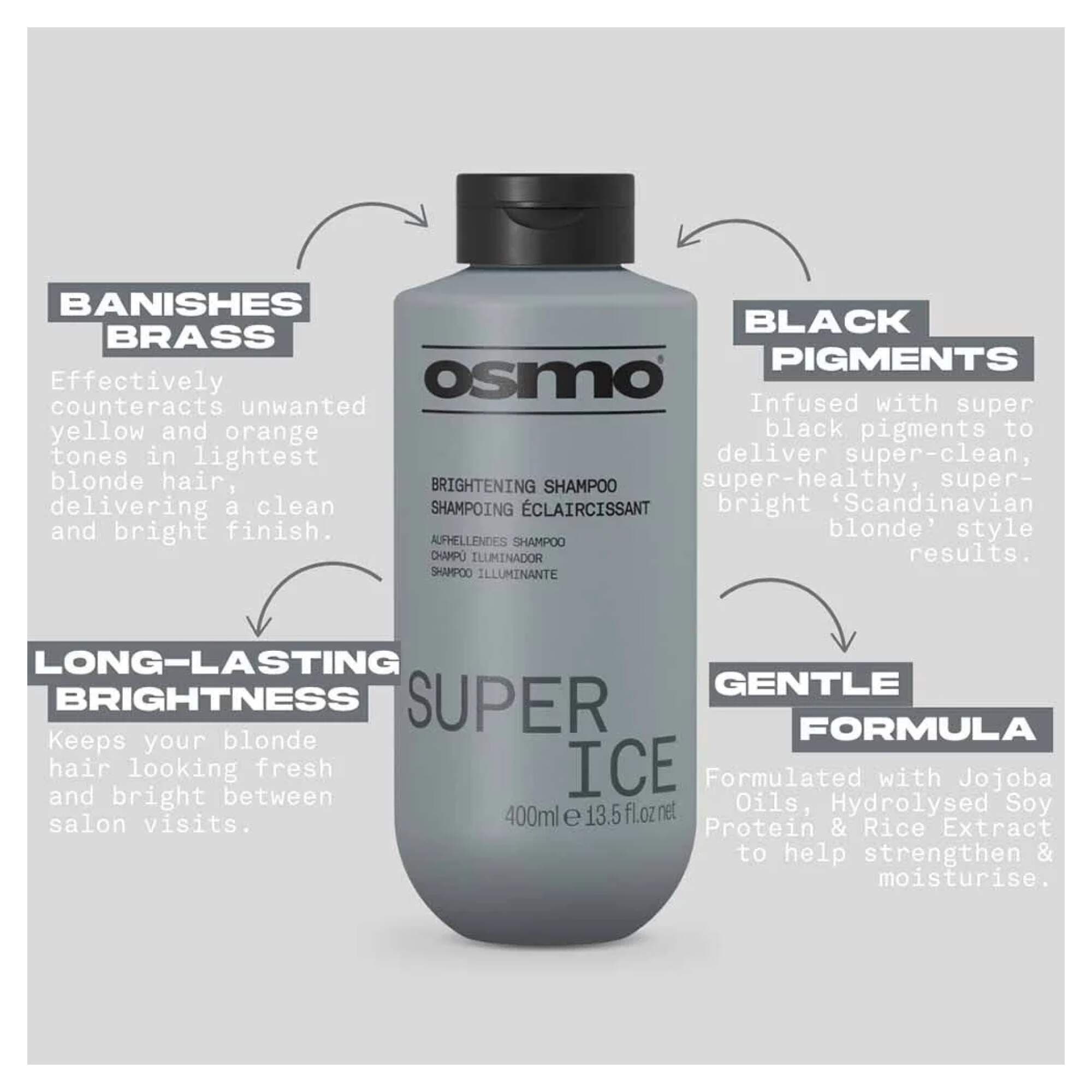 NEW OSMO - Super Ice - Shampoo - 400ml - Image 2
