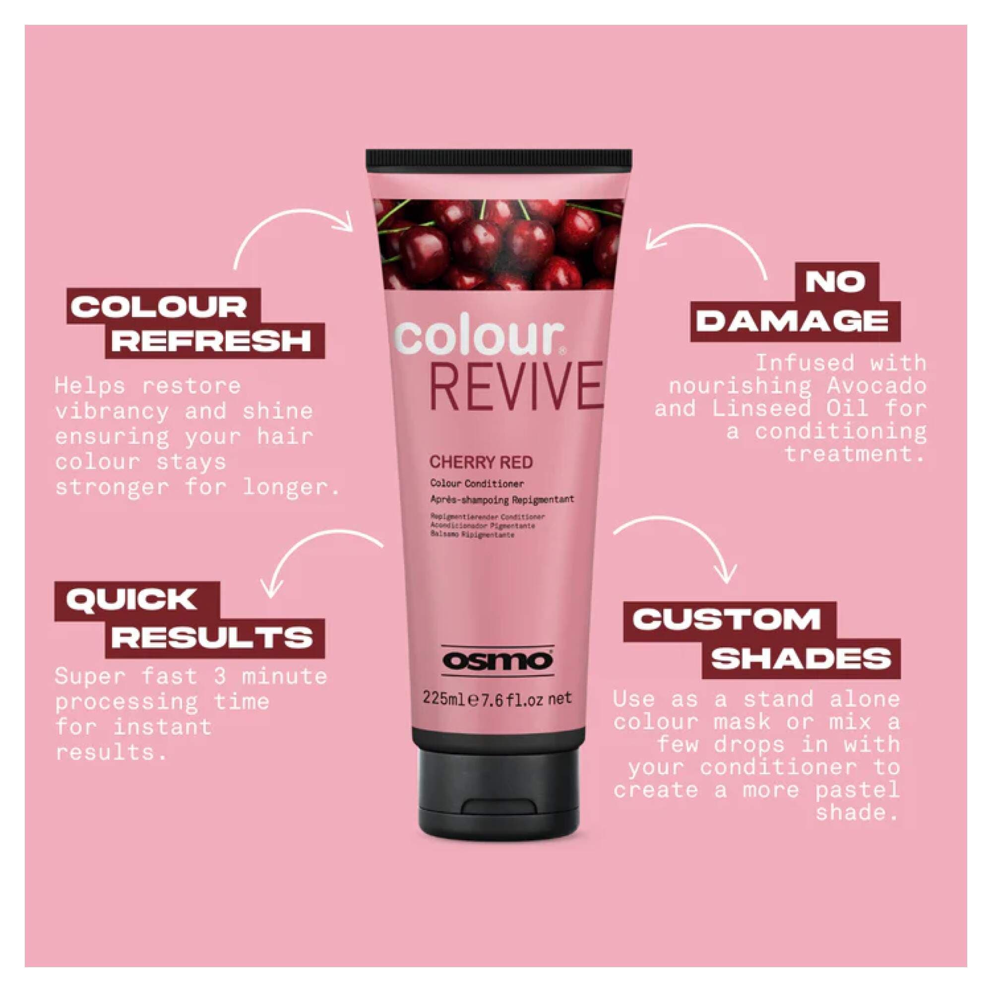 NEW OSMO - Colour Revive - Cherry Red - Image 3