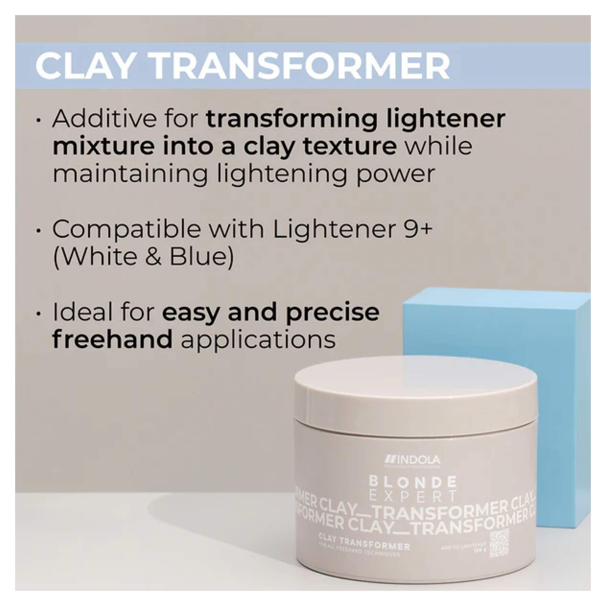 BLONDE EXPERT - BLEACH - LIGHTENER - Clay Transformer - 120g - Image 2