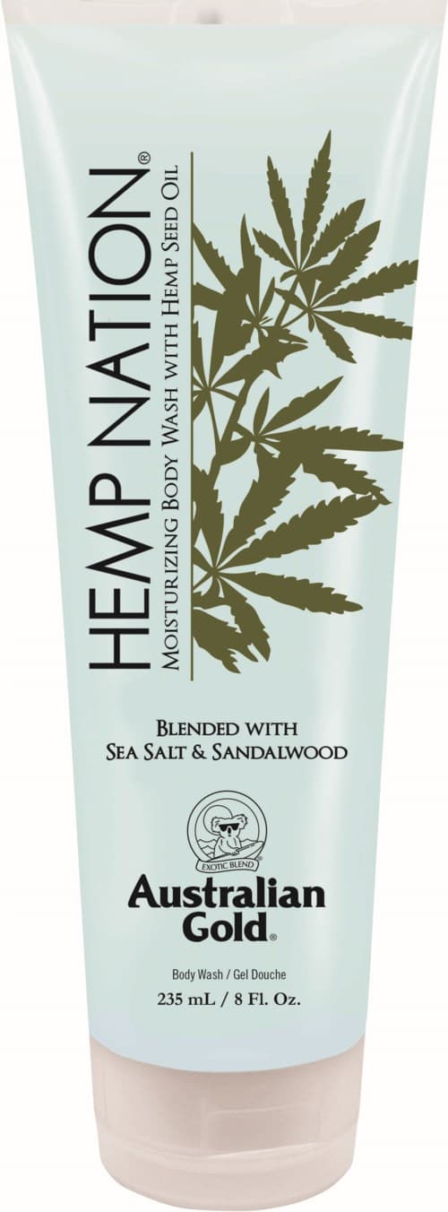 AUSTRALIAN GOLD - HEMP NATION - Sea Salt & Sandalwood Body Wash - 230ml