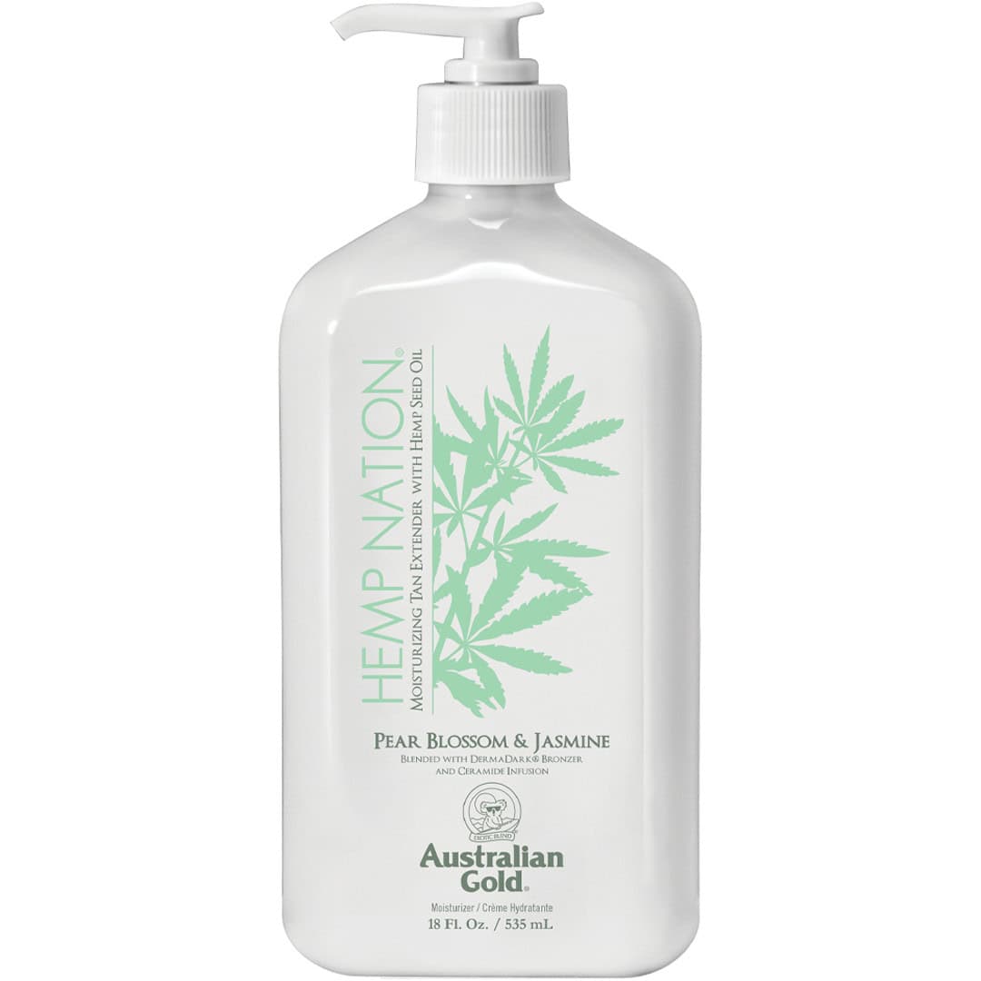 AUSTRALIAN GOLD - HEMP NATION - Pear Blossom & Jasmine Tan Extender - 535ml