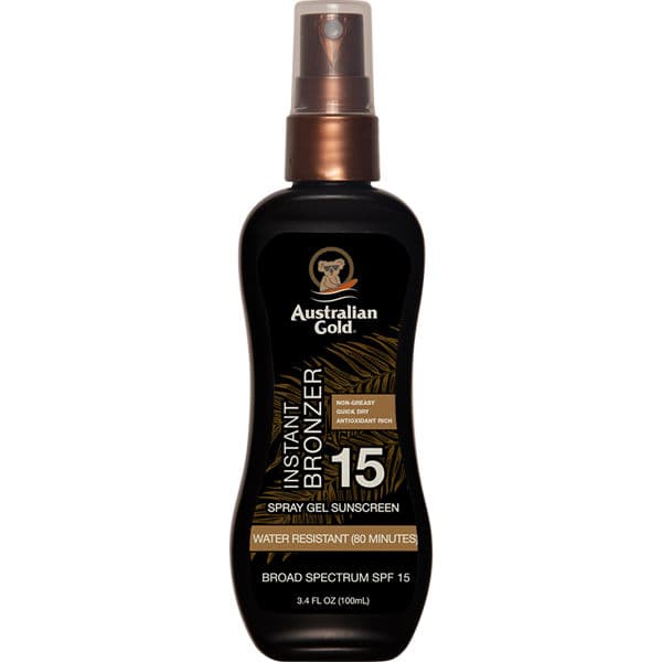 AUSTRALIAN GOLD - SUN CREAM - SPF 15 Spray Gel Bronzer - 100ml