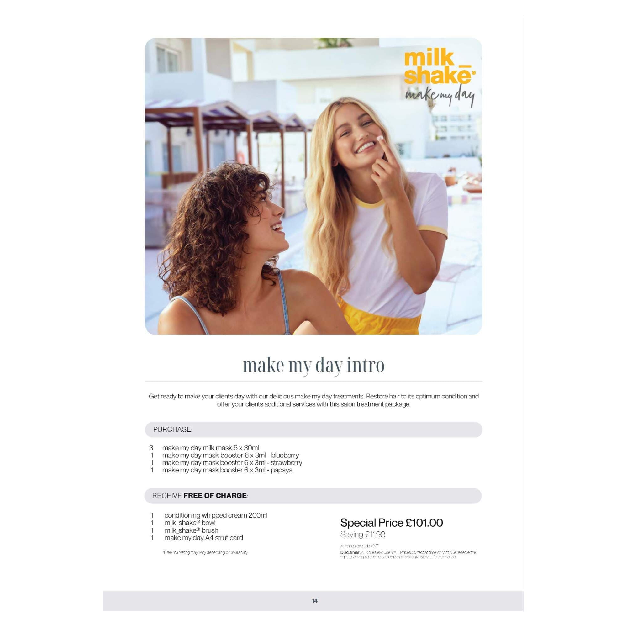 Milk Shake -- INTRO - Make My Day Treatment '26