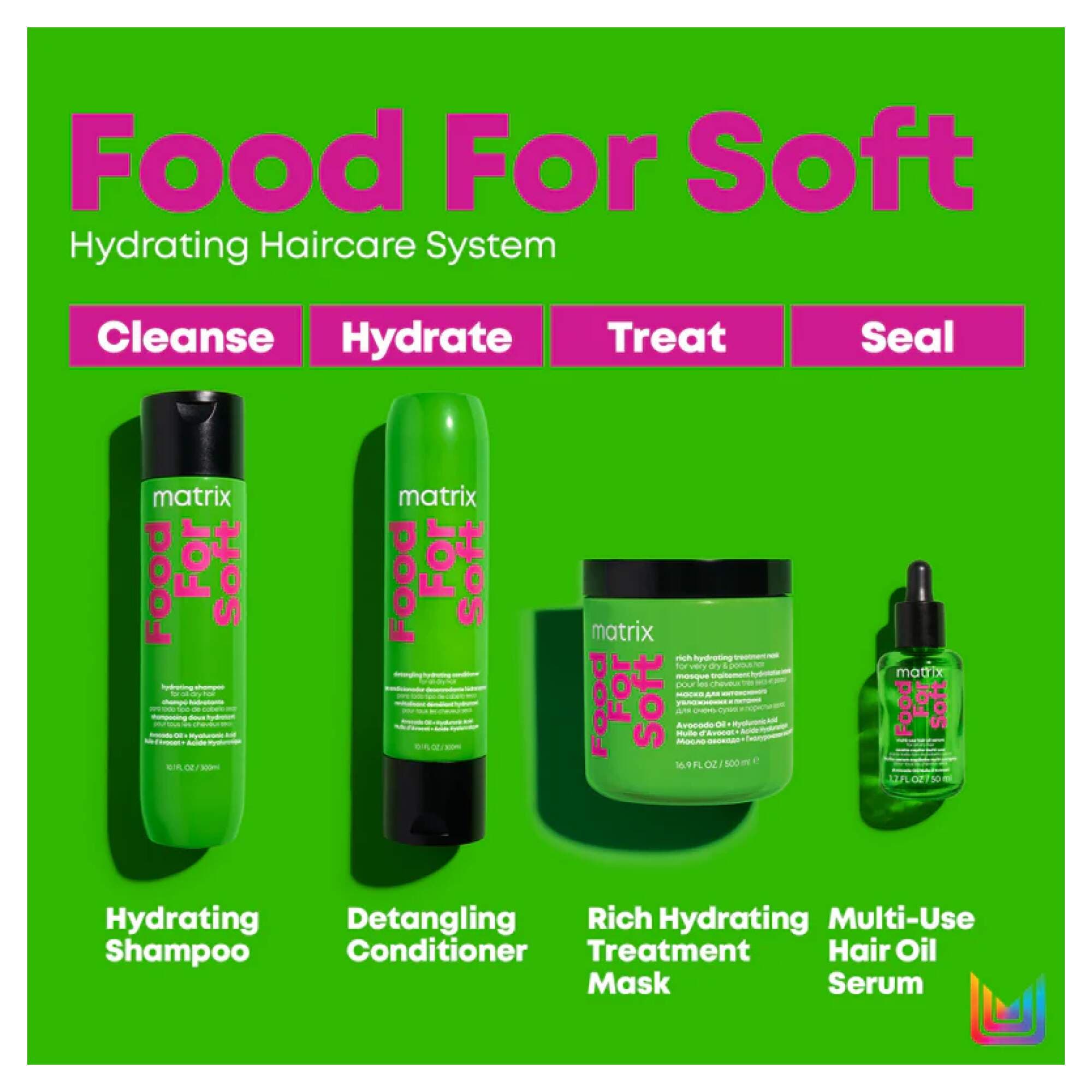 Total Results - Food For Soft - Hair Oil Serum - 30ml - Image 2