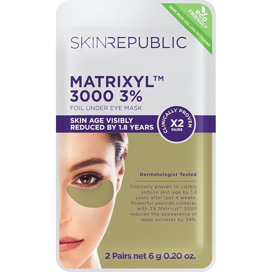 SKIN REPUBLIC - EYE MASK - Matrixyl 3000 3% Under Eye Mask - Anti-Aging - 2 Pairs