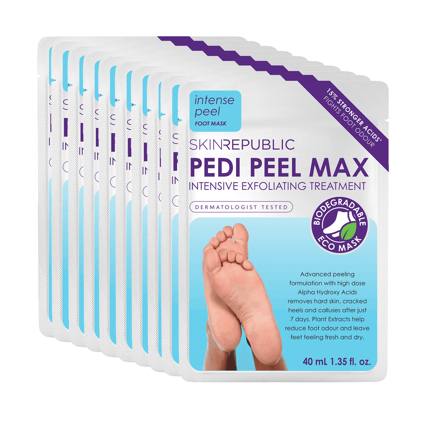 SKIN REPUBLIC - FOOT COLLECTION - Foot Pedi Peel Max - Intense Peel