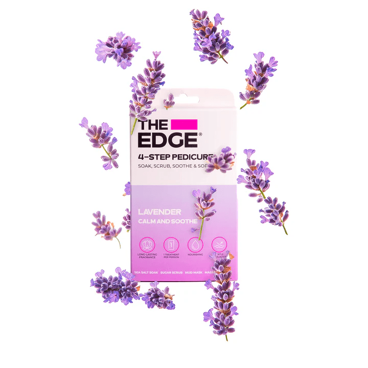 THE EDGE - PEDICURE - 4 Step Lavender