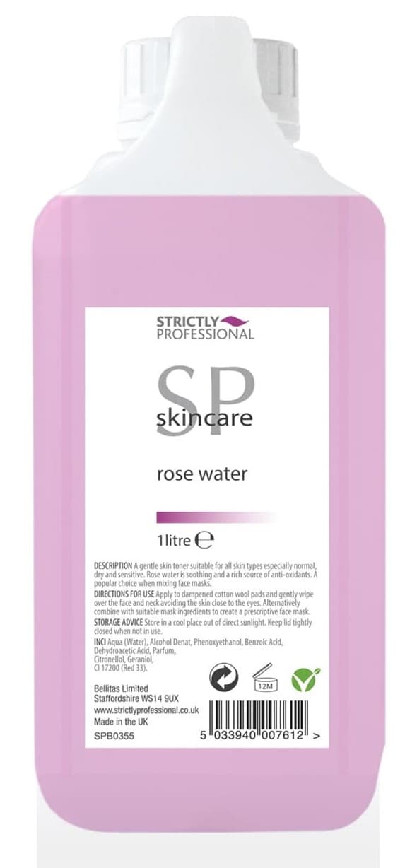 SP - FACIAL MASKING - Rose Water - 1Ltr