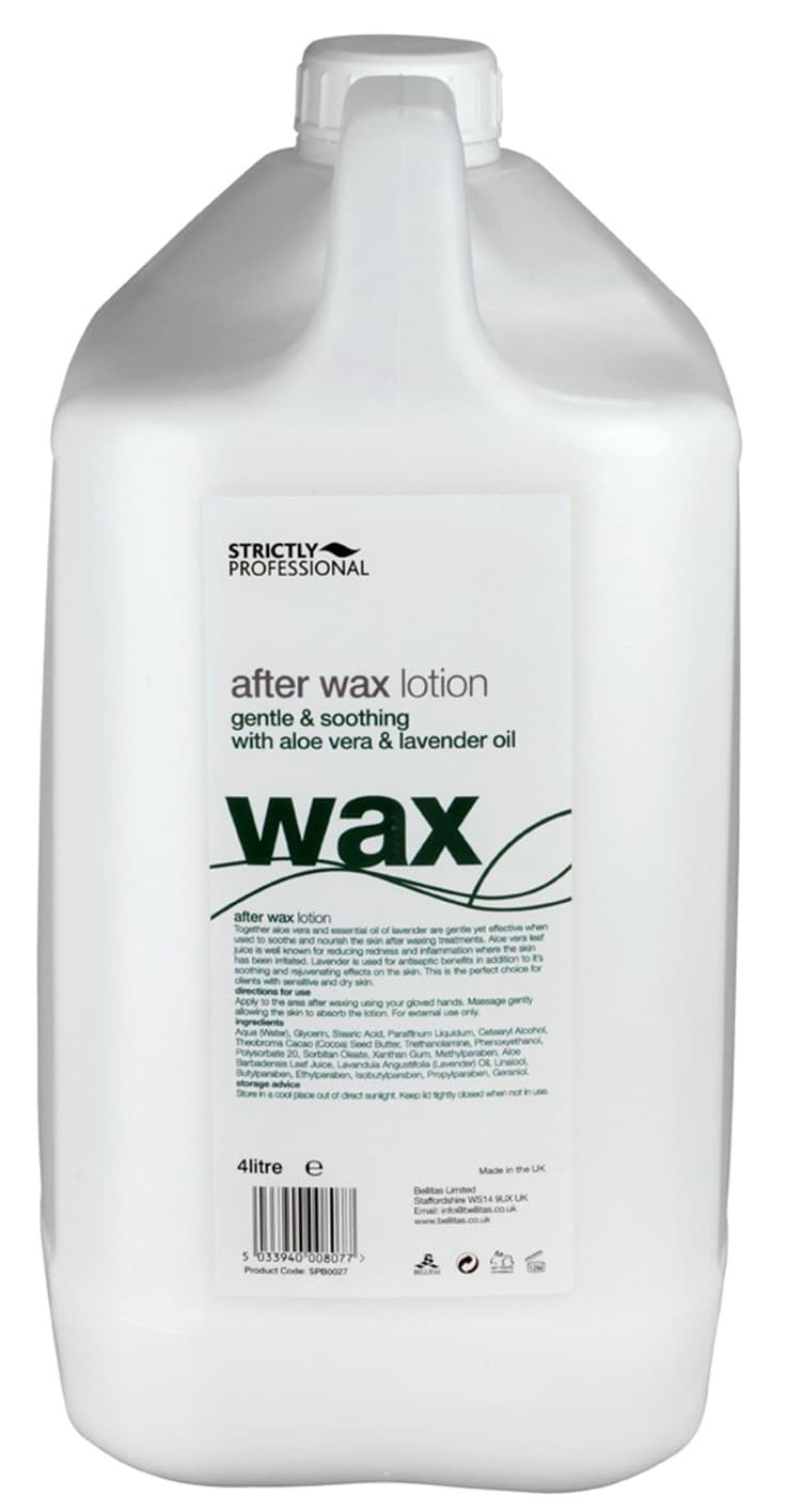SP - WAX - After Wax Lotion With Aloe Vera & Lavender - 4Ltr