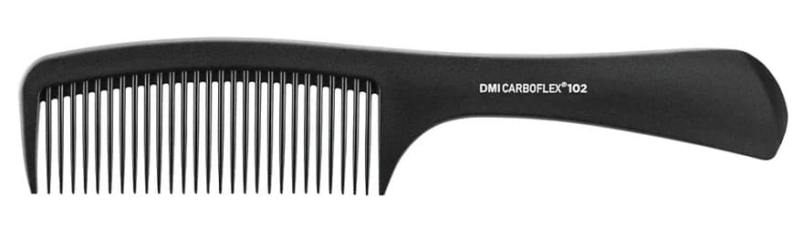 DMI - COMBS - Carboflex 102 - Basin Comb - Black