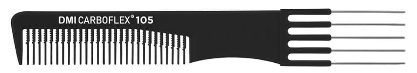 DMI - COMBS - Carboflex 105 - Metal Lifter Comb - Black