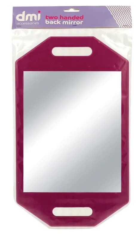 DMI - ACCESSORIES - Two Handed Mirror - Fuchsia