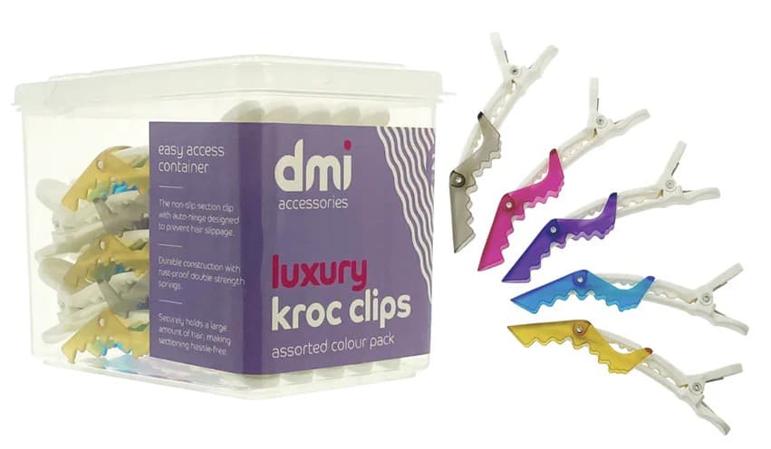 KODO - HAIR ACCESSORIES - Luxury Krocs - White - 25pcs