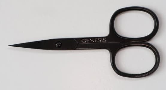 GENESIS - BROW - Straight Scissors - Black