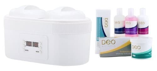DEO - DIGITAL WAX HEATER - Double Heater - 1000cc & 500cc Kit